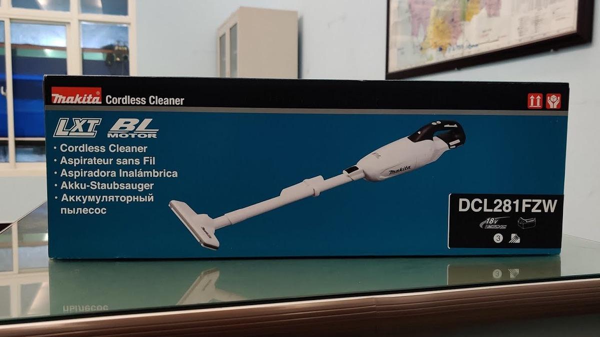 MÁY HÚT BỤI DÙNG PIN 18V MAKITA DCL281FZW - HÀNG CHÍNH HÃNG