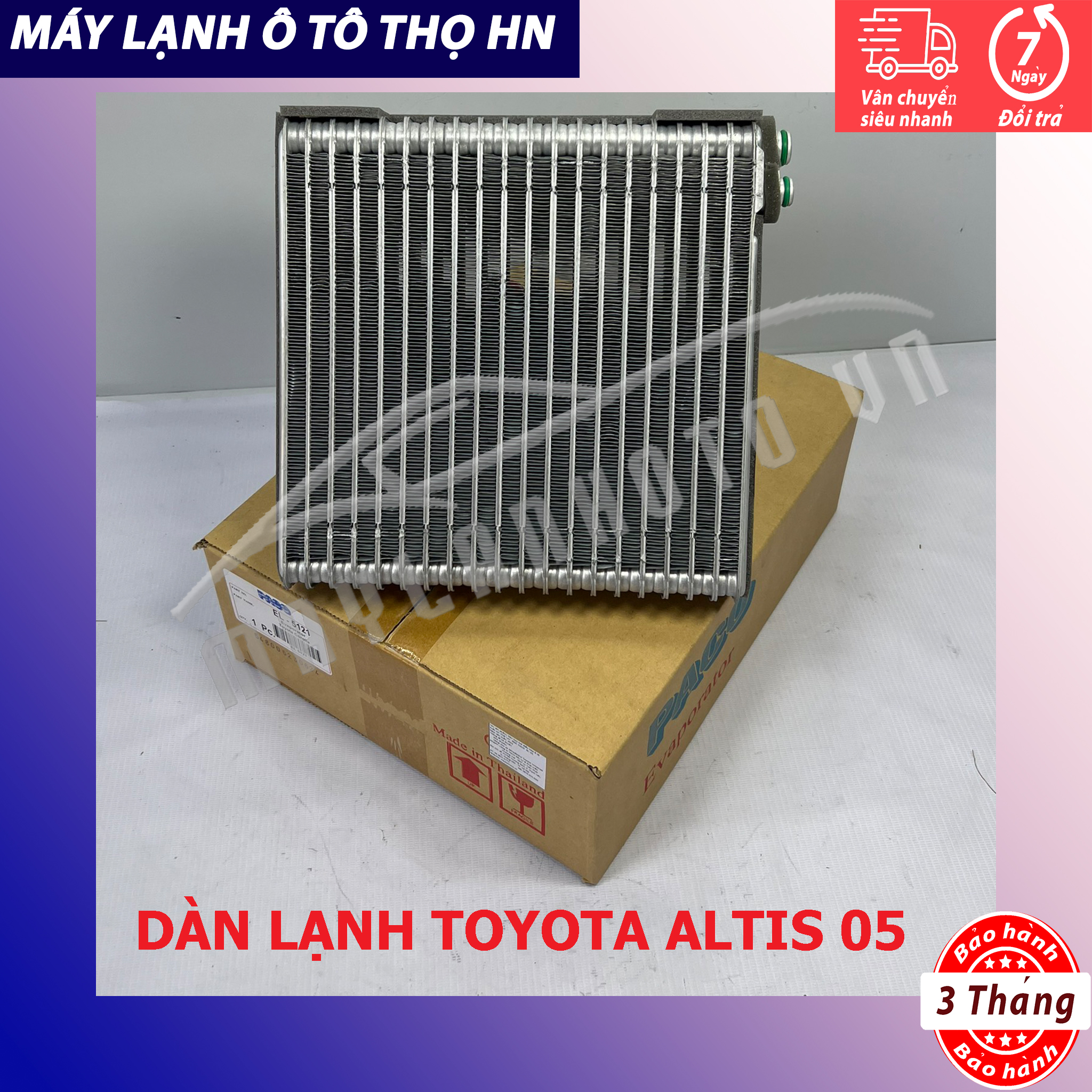 Dàn lạnh Toyota Corolla Altis 2003 2004 2005 2006 2007 Hàng xịn Thái Lan 03 04 05 06 07