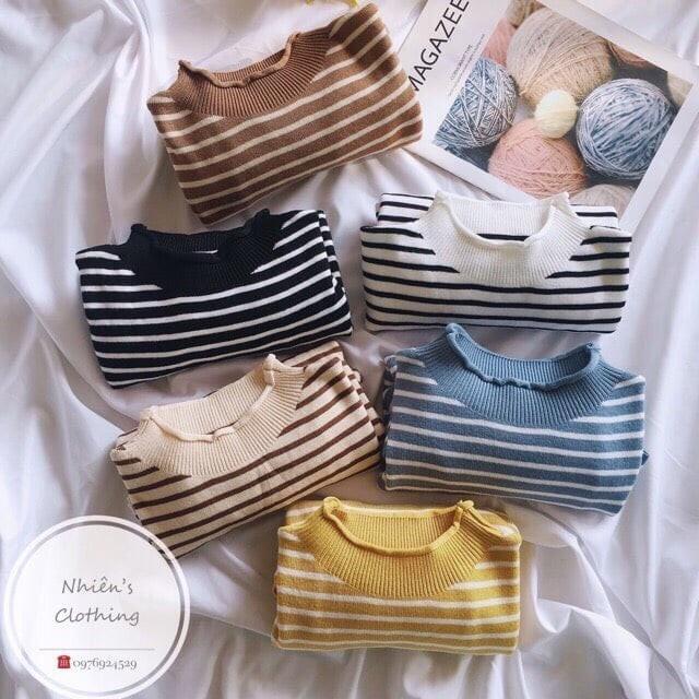 ÁO LEN KẺ SỌC NGANG