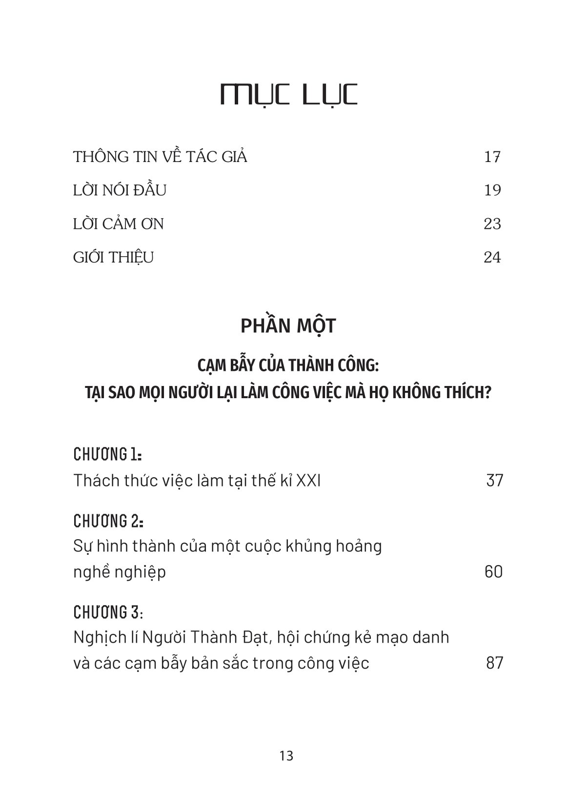 Cạm Bẫy Của Thành Công