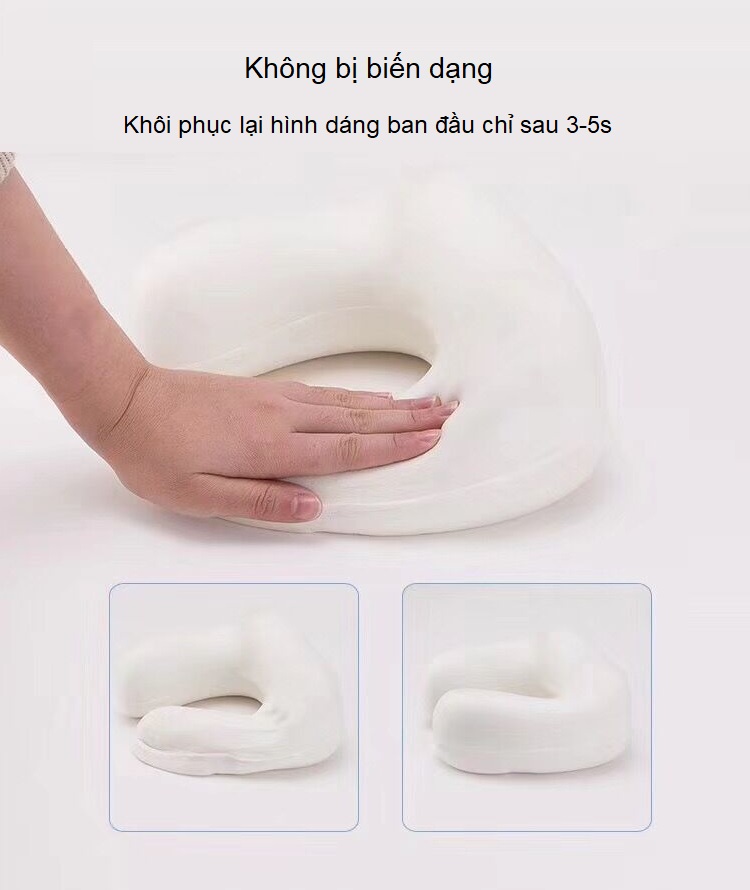 Máy mát xa chữ U đeo cổ thông minh rung êm giảm mỏi nhức vai gáy, vùng cổ cao cấp V2- Giao màu ngẫu nhiên