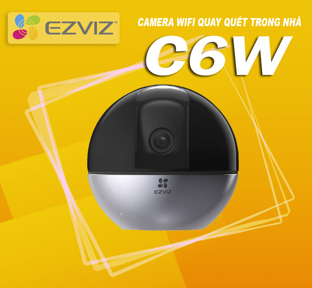 CAMERA XOAY WIFI TRONG NHÀ C6W 4MP