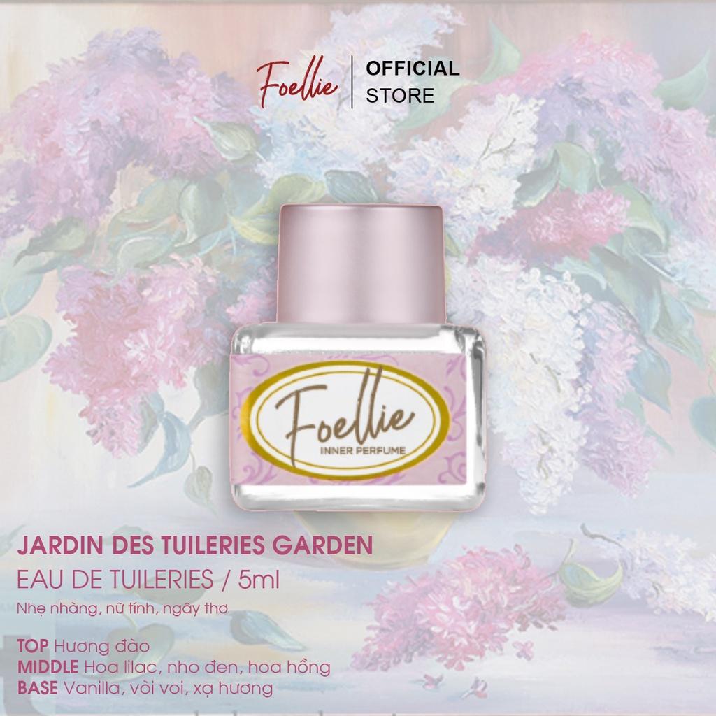 Nước Hoa Vùng Kín Foellie Eau De Tuileries Inner Perfume 5ml Hương Hoa Tử Đinh Hương