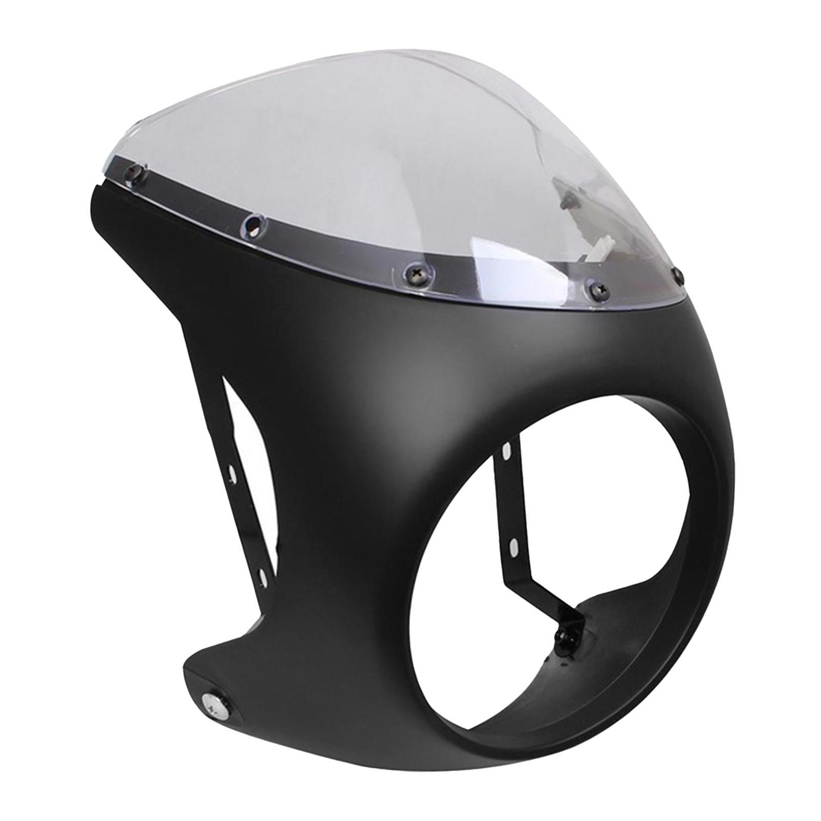 Headlight Fairing Screen Motorcycle Windshield for Motorbike