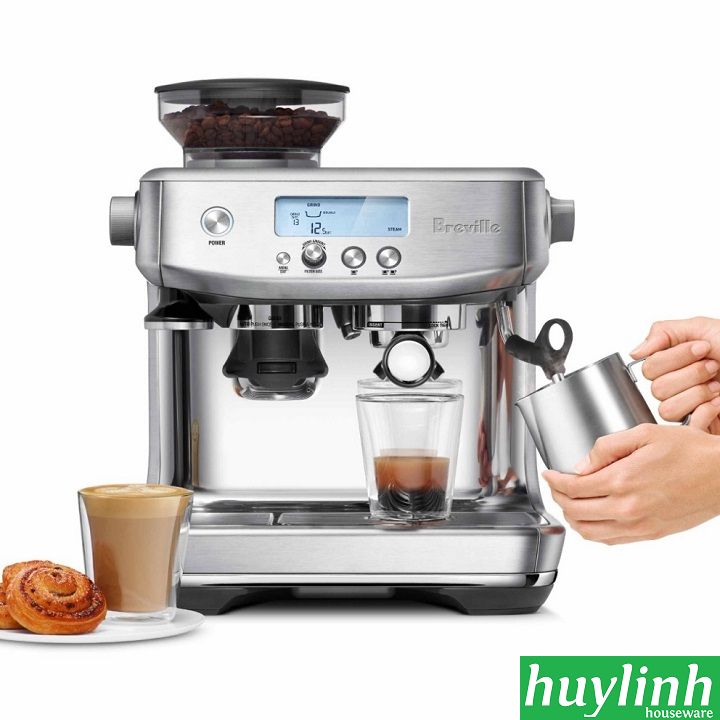 Máy pha cà phê Breville 878 - The Barista Pro - Điều khiển điện tử - Hàng chính hãng Breville Việt Nam