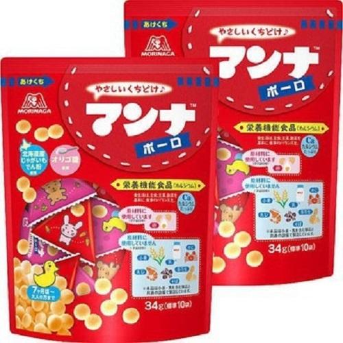 Bánh trứng Morinaga Manna Bolo (36g) cho bé