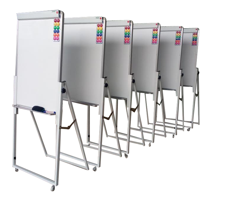 Bảng Flipchart chân gấp, KT : 60x100cm