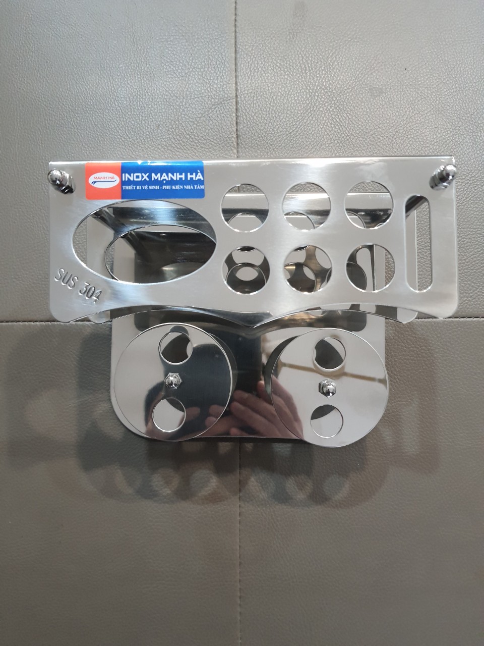 Kệ bàn chải đánh răng Inox 304