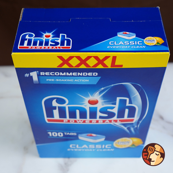 Viên rửa bát Finish Classic 100 viên/ hộp - Hương Chanh