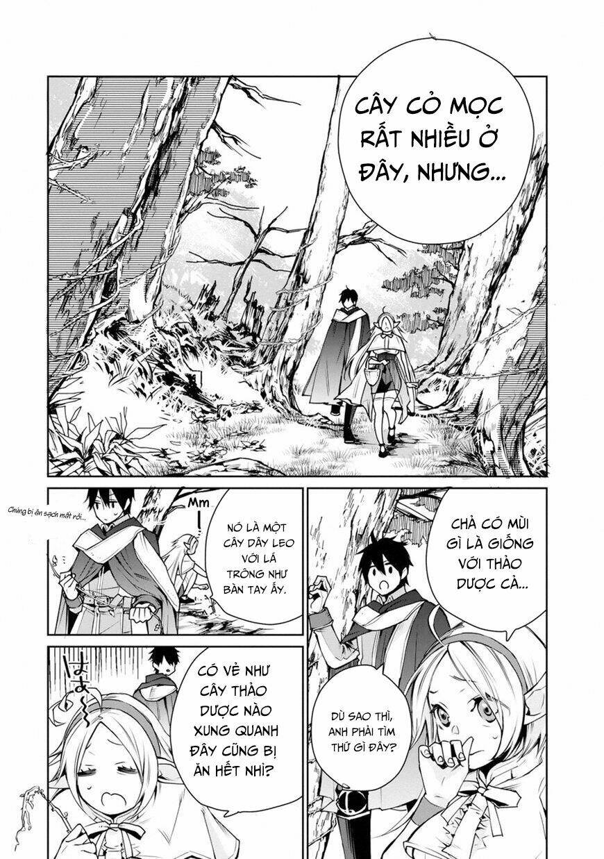 tôi đã từng là một pháp sư bá đạo cho đến khi ăn phải mũi tên vào đầu gối và trở thành một người bảo chapter 1.2 16