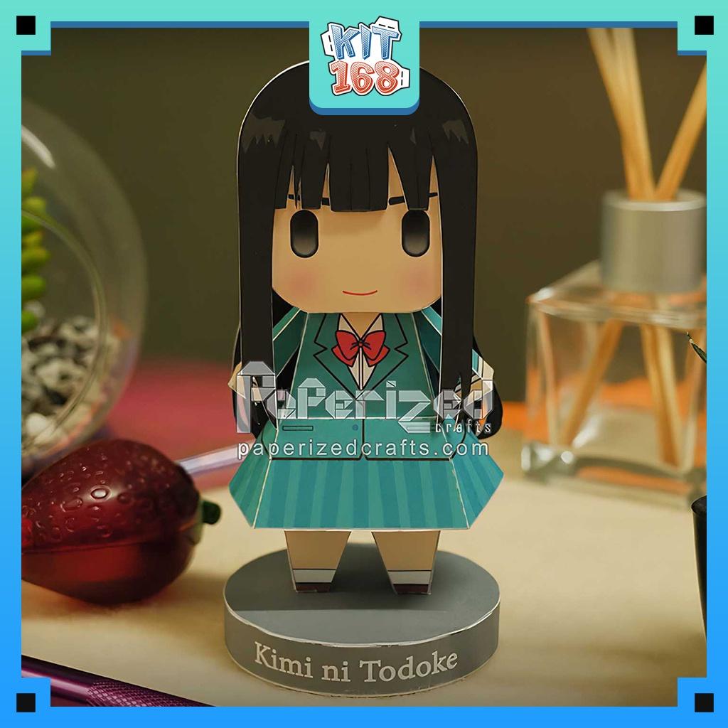 Mô hình giấy Anime Game Chibi Sawako Kuronuma - Kimi ni Todoke