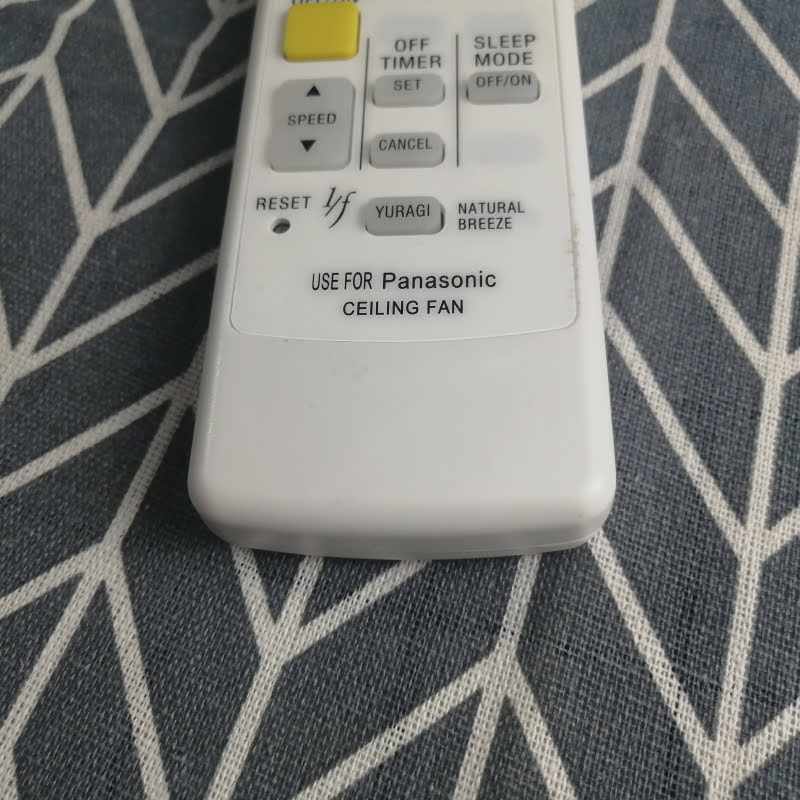 Điều Khiển Quạt Trần Panasonic 5 Cánh-Remote Quạt Trần 5 Cánh Panasonic