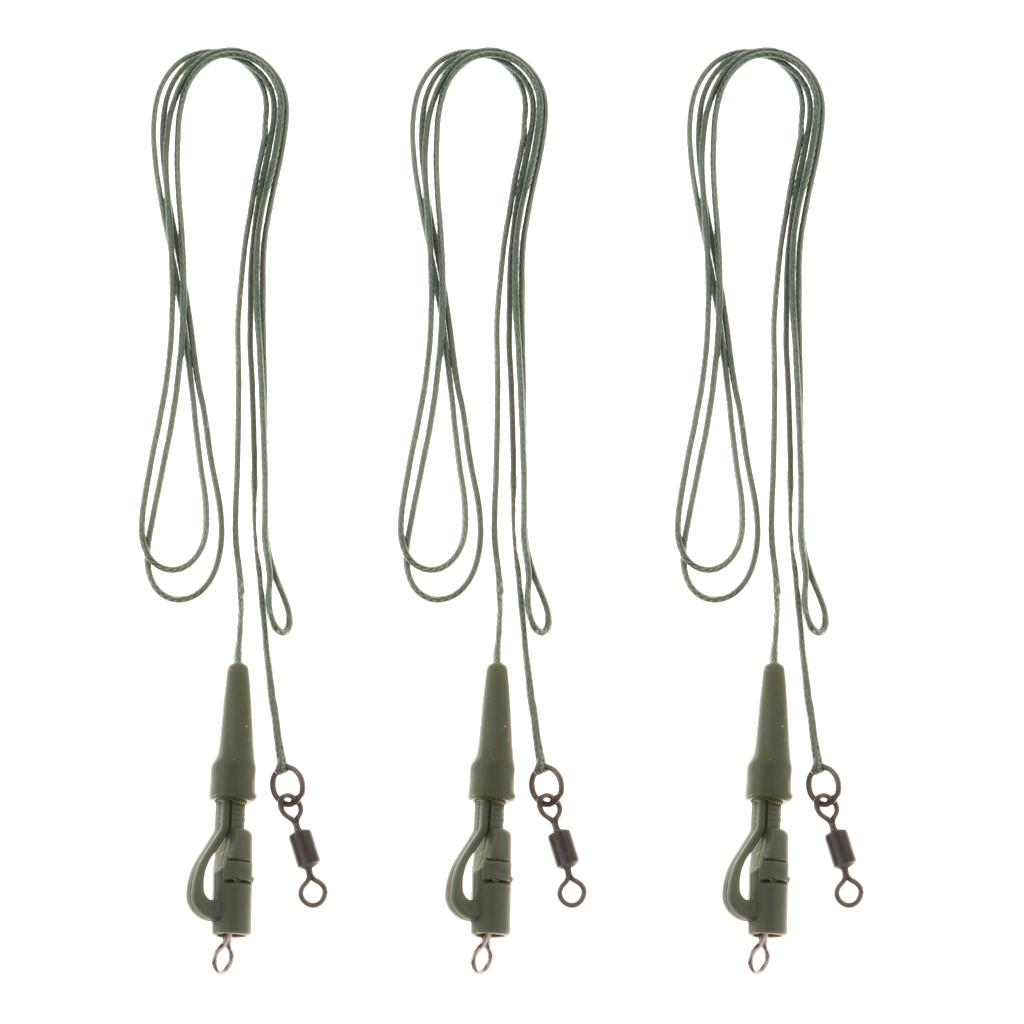 Carp Fishing Hair Rig with Clip Swivel Carp Rig Fishing Tackle 001