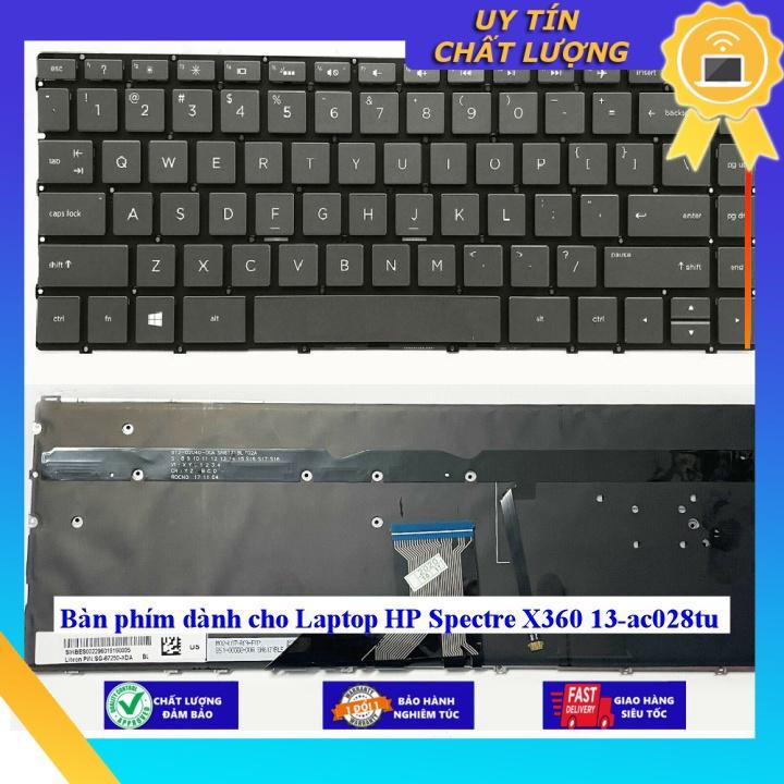 Bàn phím dùng cho Laptop HP Spectre X360 13-ac028tu - Hàng Nhập Khẩu New Seal