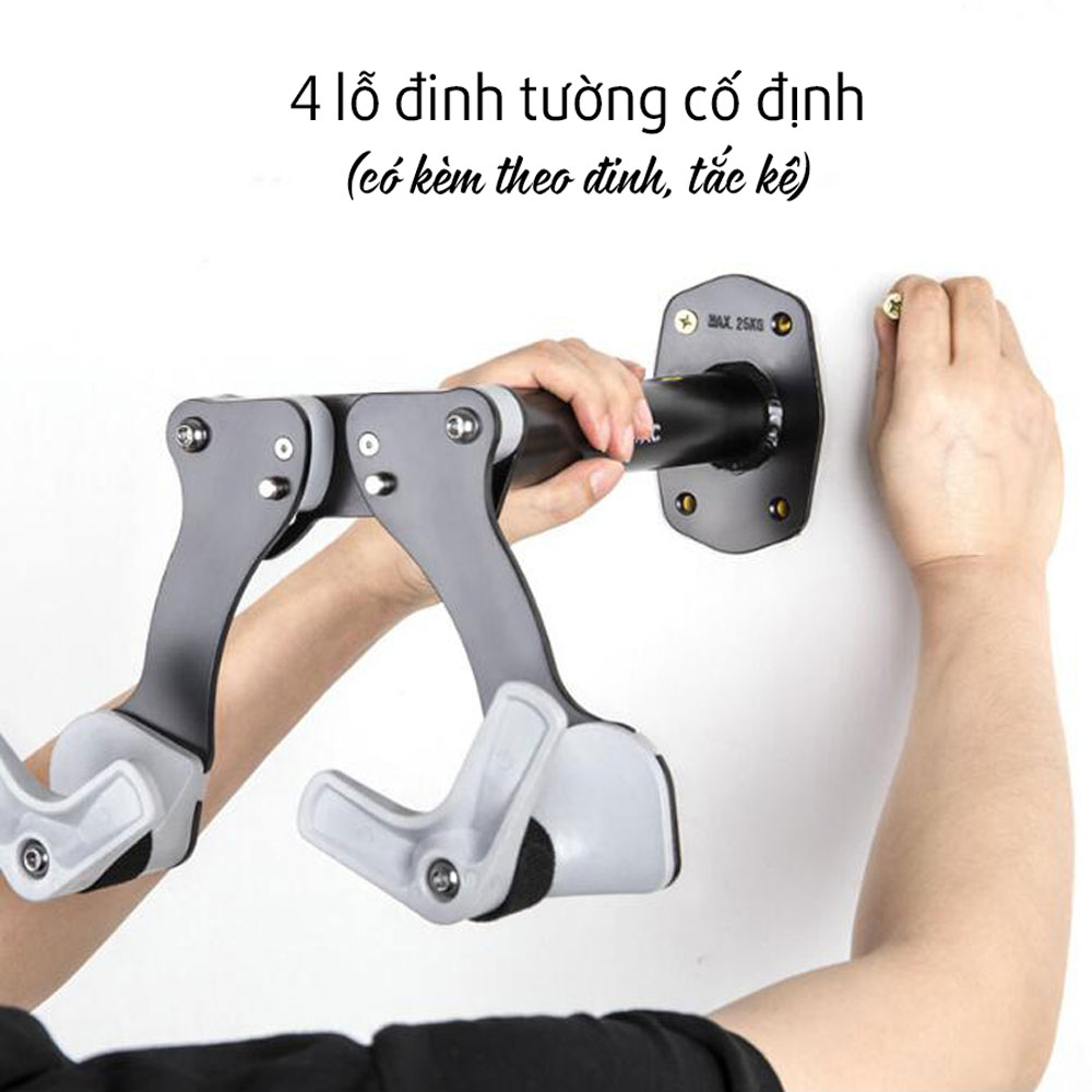 Giá Móc Treo Xe Đạp Lên Tường Cao Cấp Có Điều Chỉnh Max 25kg Tiết Kiệm Không Gian MaiLee