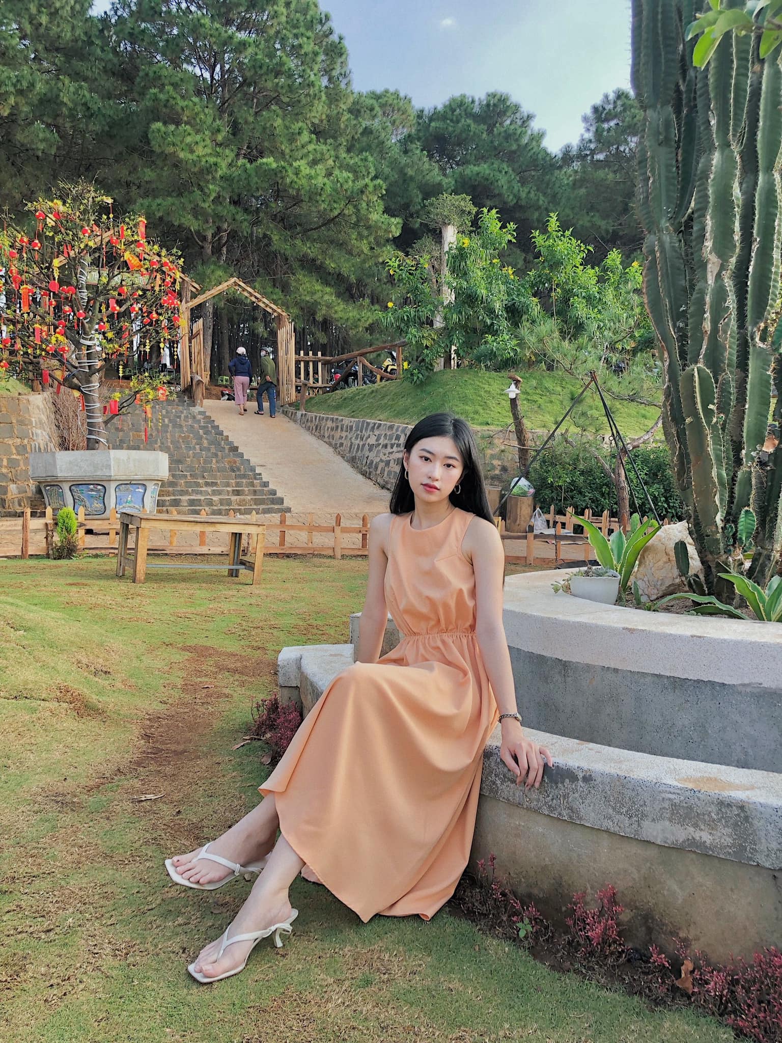 Đầm form rộng dài cột dây lưng Unie Dress Gem Clothing SP060575