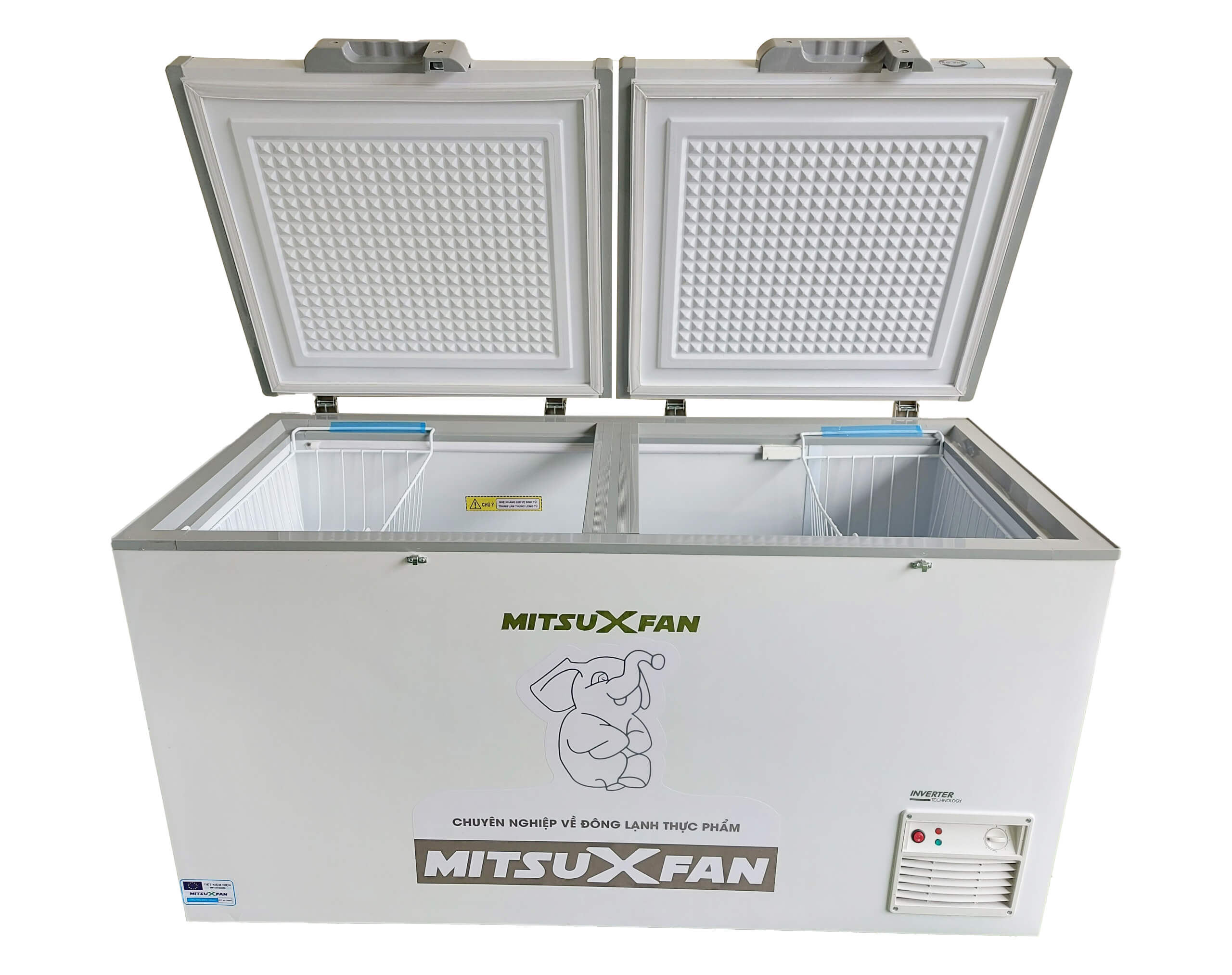 TỦ ĐÔNG MITSUXFAN MF2-300GW2 - DUNG TÍCH 350 LÍT  (HÀNG CHÍNH HÃNG)