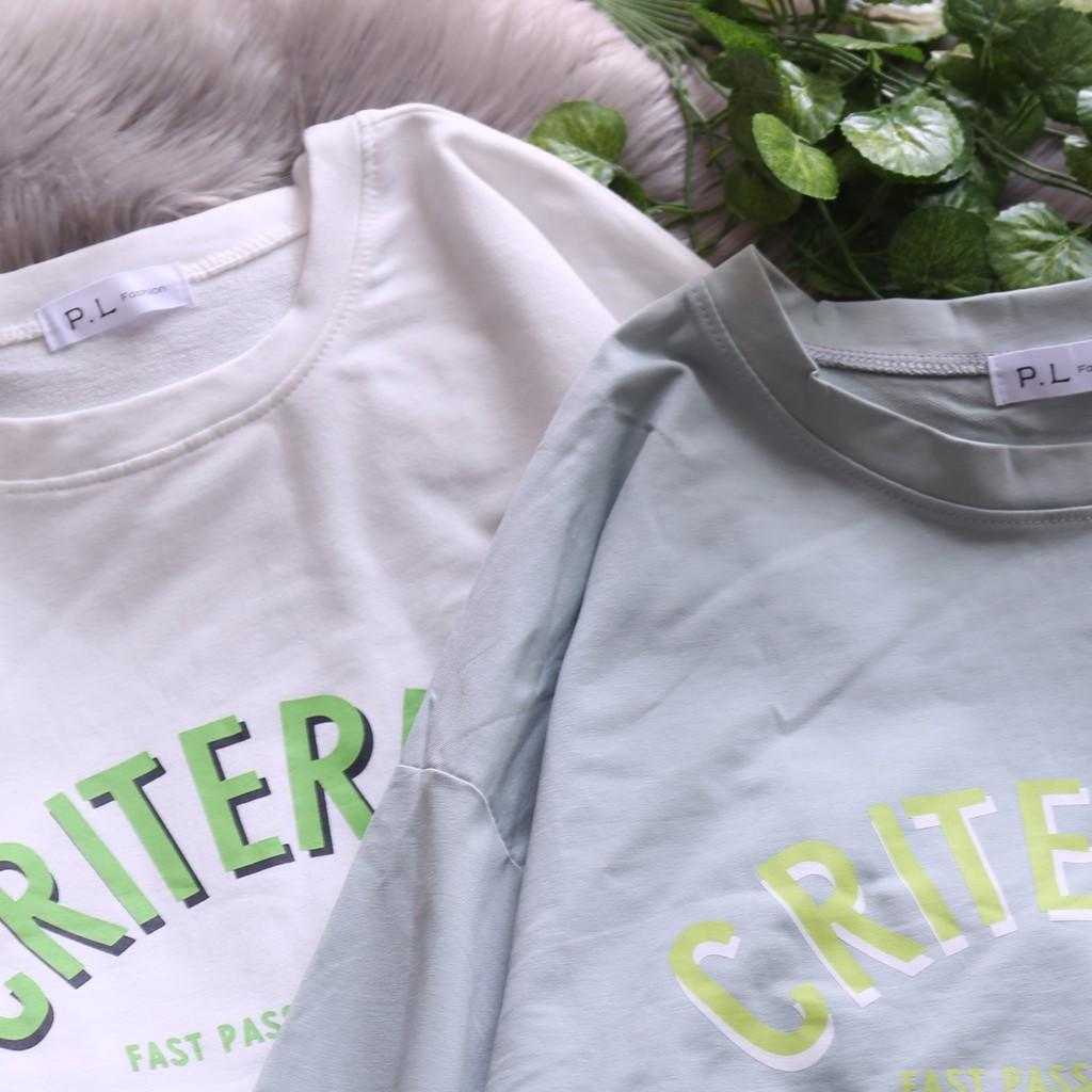 ÁO VÁY SWEATER DÁNG RỘNG HỌA TIẾT CHỮ