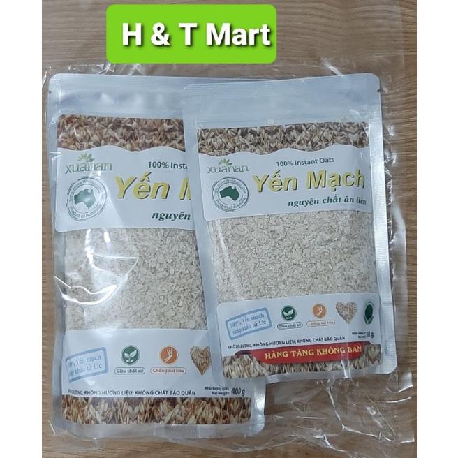 Yến Mạch Nguyên Chất Túi 400g Xuân An( Tặng gói YM 180g)