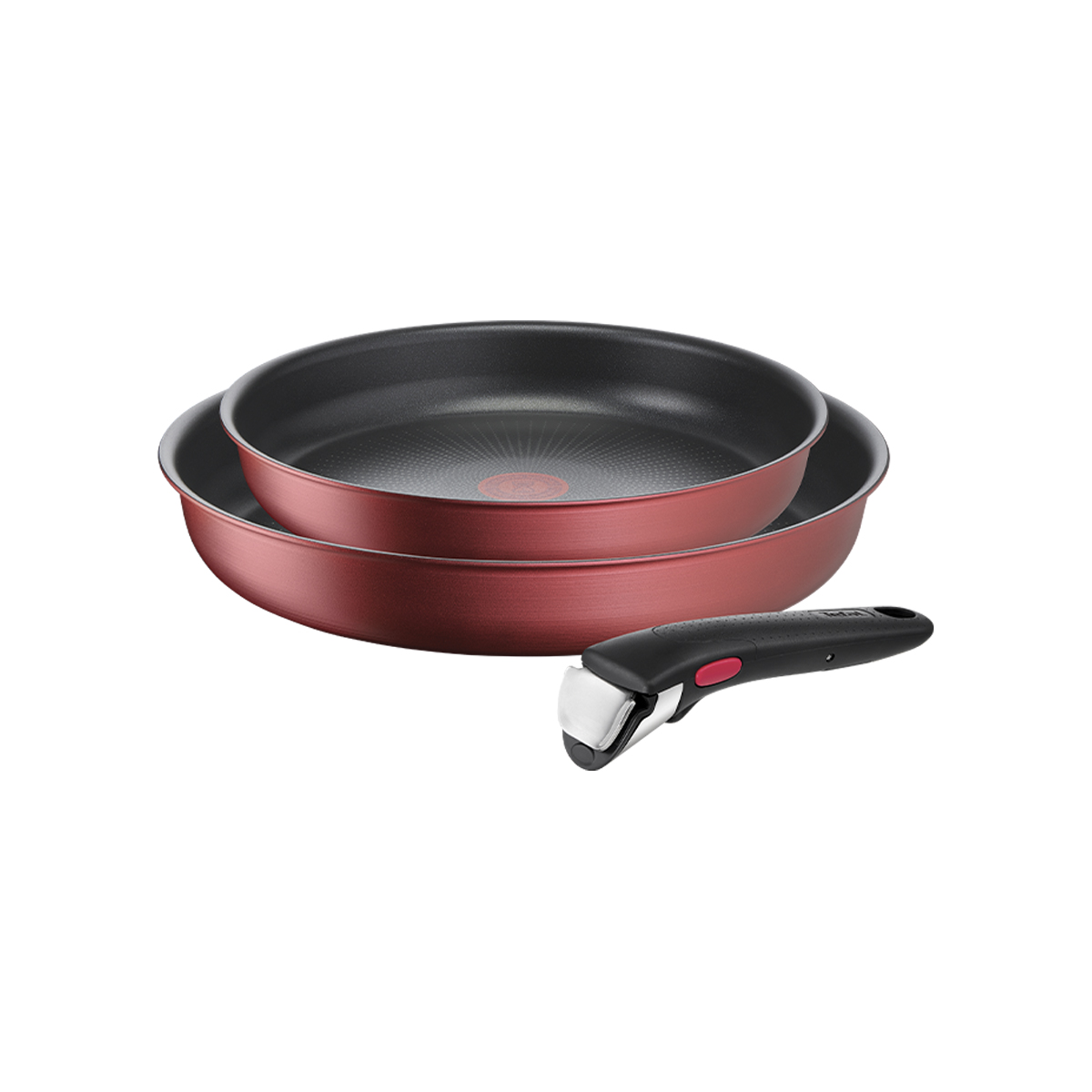 Bộ nồi chảo cán rời 3 món Tefal Ingenio Daily Chef - Hàng chính hãng