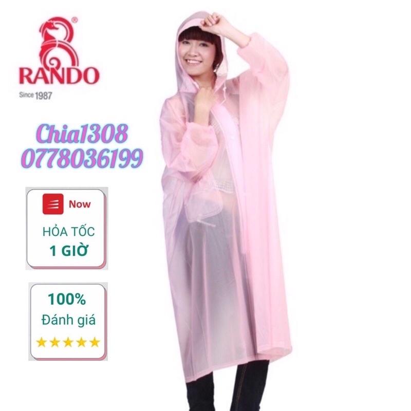 Áo mưa dây kéo trong màu Rando