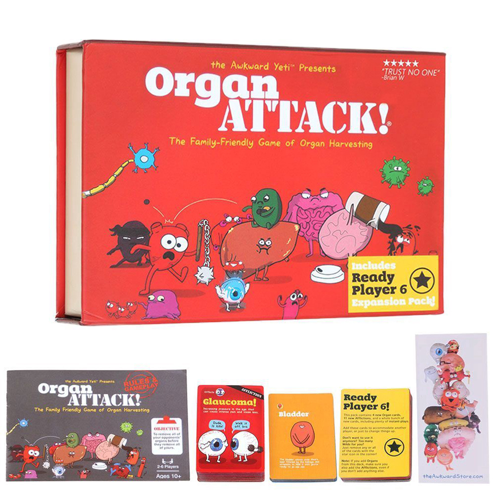 Bộ Trò Chơi Board Game Organ Attack Vui Nhộn