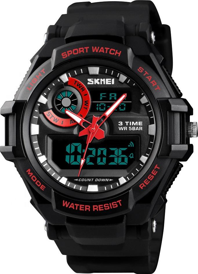 Đồng hồ điện tử thể thao nam SKMEI SK60 3 Times chống nước, bơi lội thoải mái