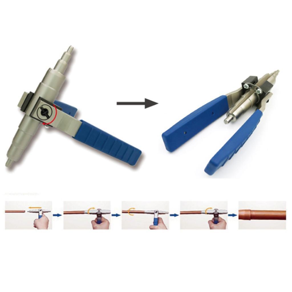 Aluminum Alloy Hand Expander / Manual Copper Tube Extender For AC Maintenance