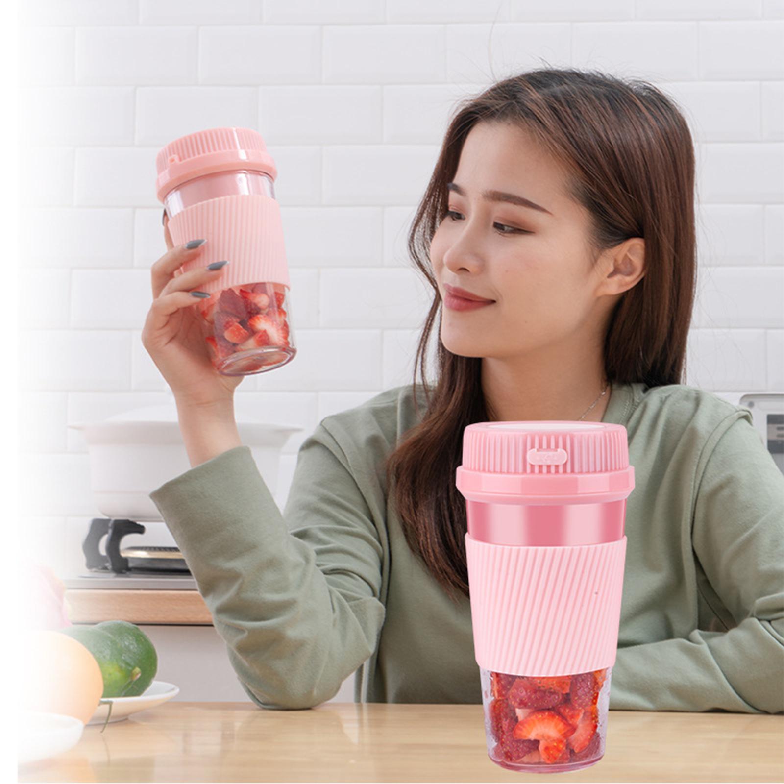 USB Charging Electric Blender Mixer 300ml Single Blade Juicer Cup