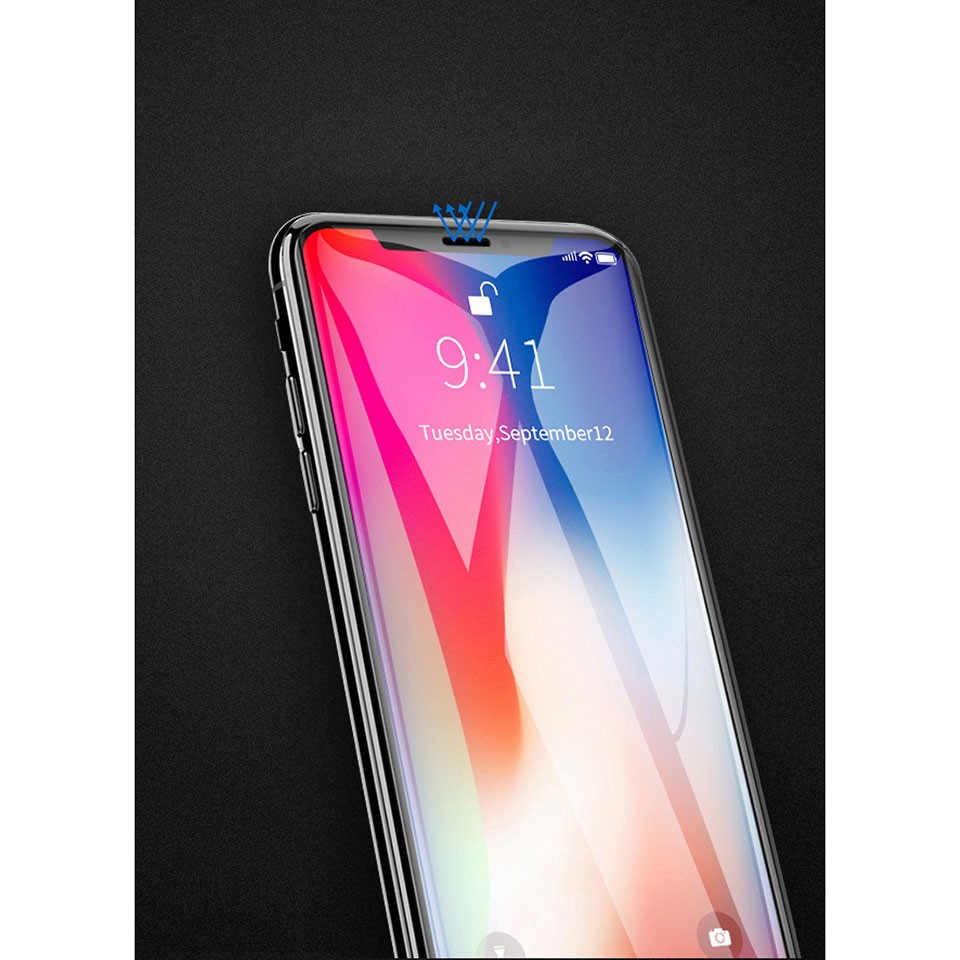 Kính Cường Lực Mipow Kingbull 3D IPhone XS MAX - Chính Hãng Phân Phối