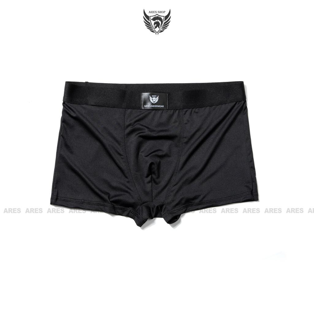 Quần lót nam, quần boxer nam Ares chất thun lạnh mềm mịn siêu mát, thấm hút mồ hôi - - ARES SHOP