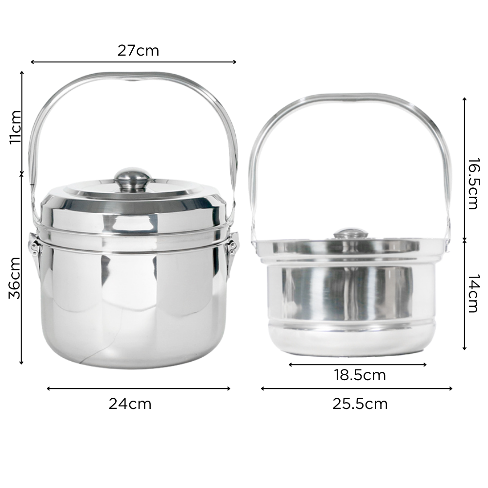 Nồi ủ nhiệt inox 304 Mishio MK289 - Hàng chính hãng