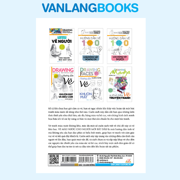 Vẽ Màu Nước Cho Người Mới Bắt Đầu - Vanlangbooks
