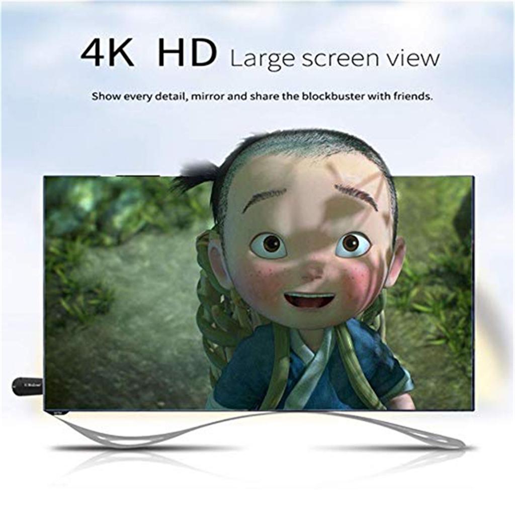Wireless WiFi Display Dongle 1080P Mirroring Adapter for Android IOS