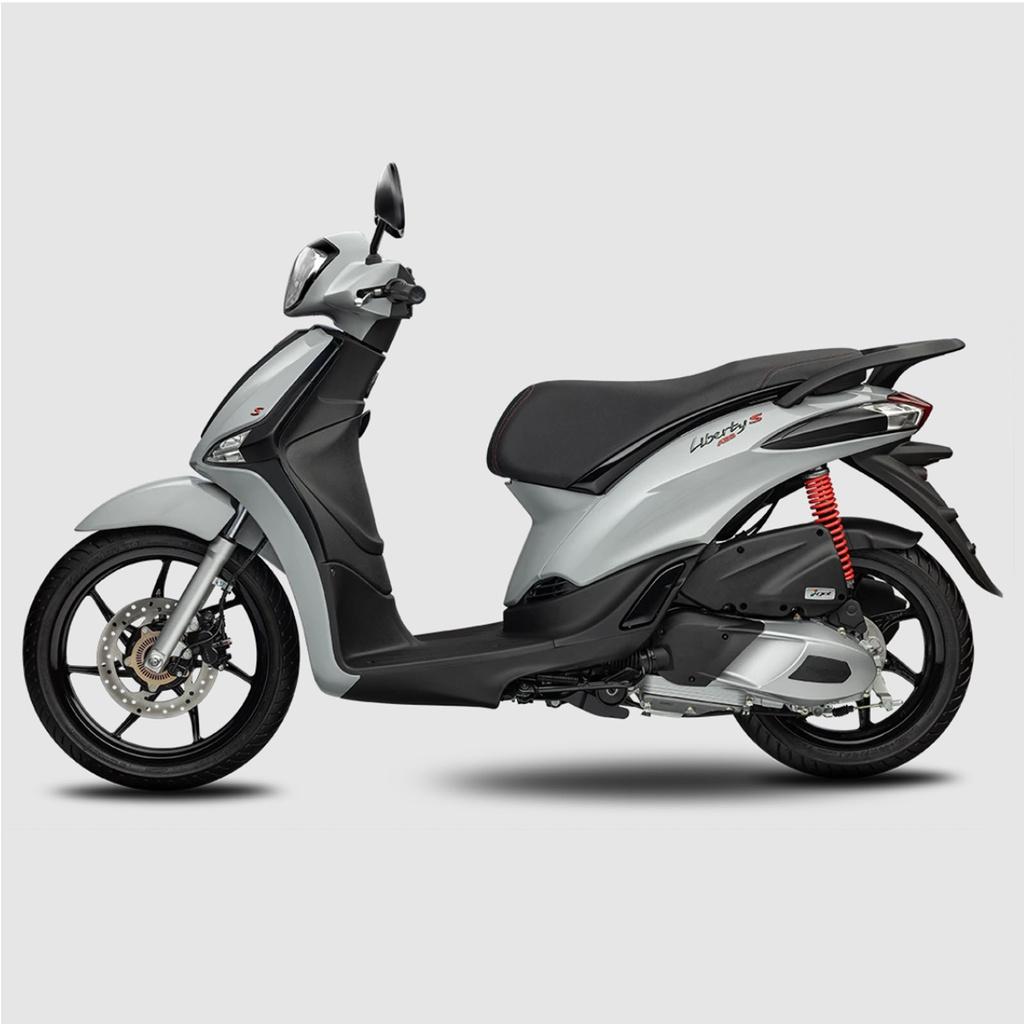 Xe Máy Piaggio Liberty S Black Series 125 Màu Xám