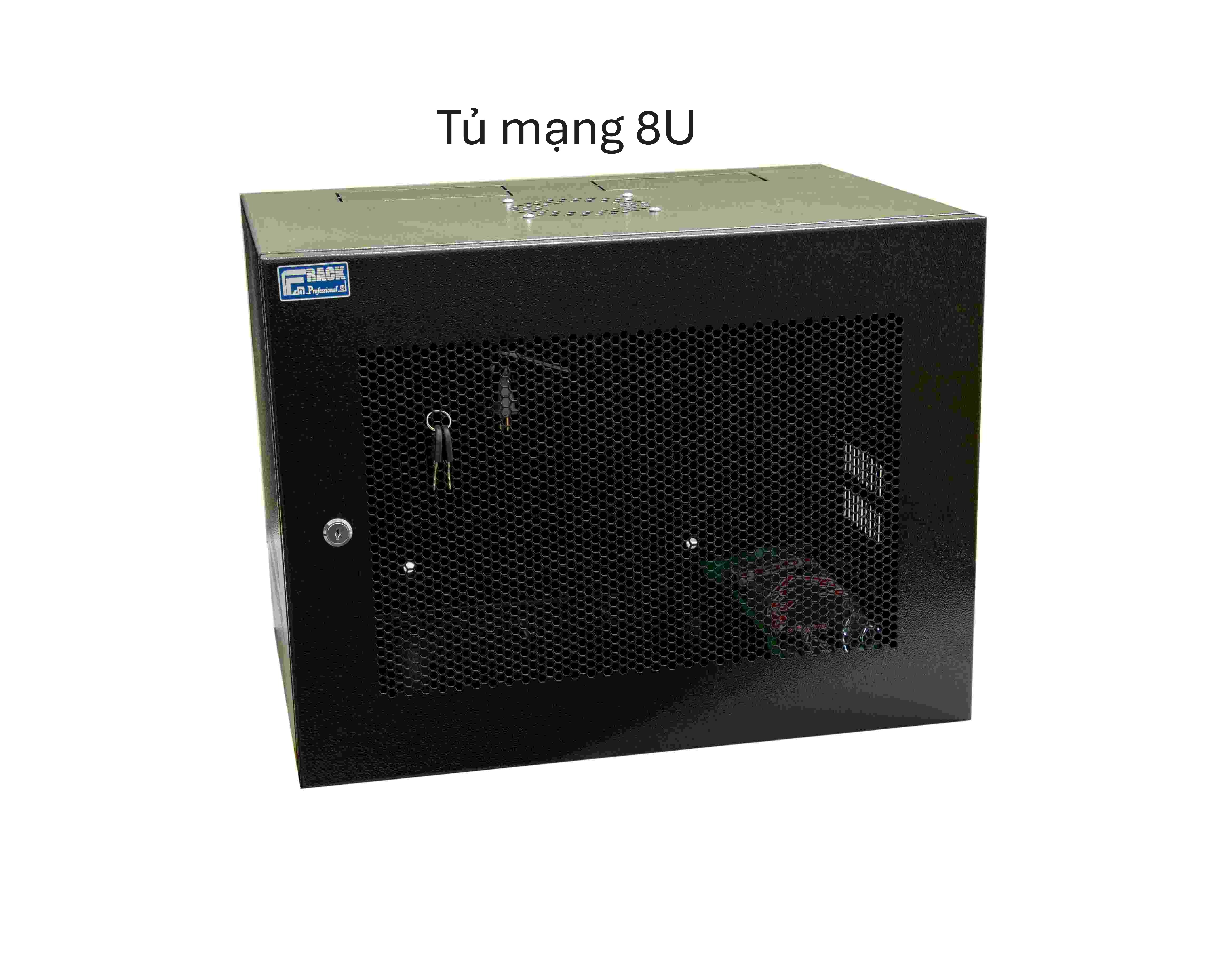 Tủ mạng 8U D400 FAMRACK : Hàng chính hãng , tủ mạng hàng chất lượng cao , famrack 8U , tủ rack 8U, tủ mạng treo tường