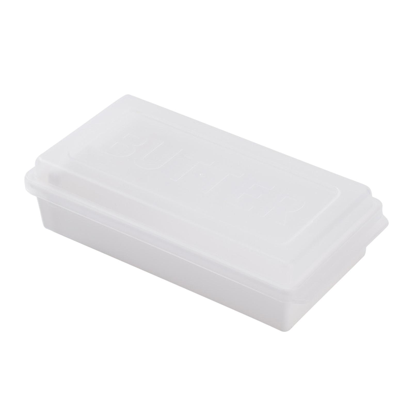 Butter with Lid Butter Cutting Storage Box for Fridge Dining Countertop