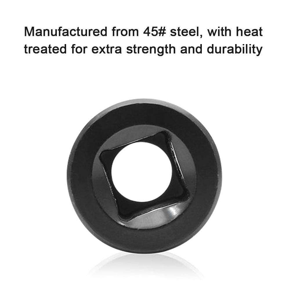 13pcs 1/2 Impact Wrench Hexs Socket Bit Set Drill Chuck Drive Adapter Kit Car Repairing Tool for Electric Screwdrivers