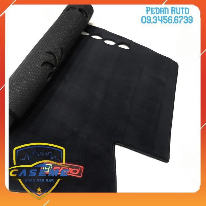 Thảm Taplo Lông Cừu Xe Honda Brio 2018 2019 2020 Chất Liệu Vải Nhung Có Chống Trượt