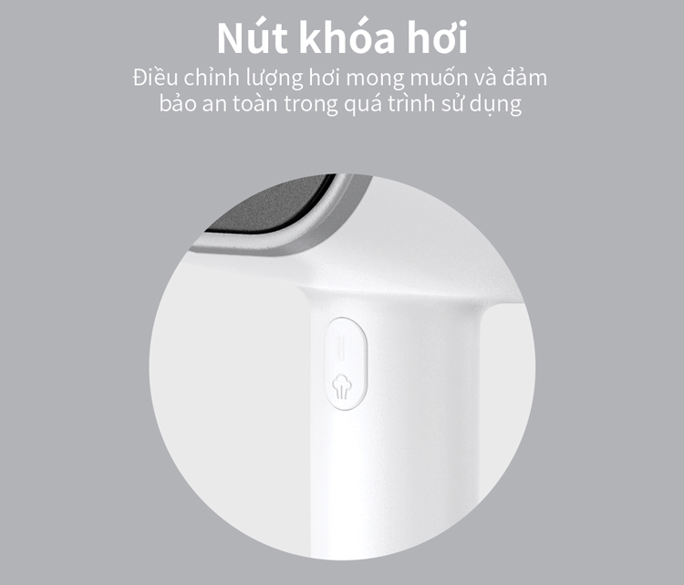 Bàn ủi hơi nước cầm tay Lock&Lock ENI223WHT 1600W - Hàng chính hãng