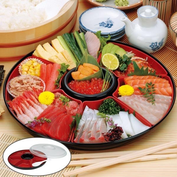 Khay đựng mựt kẹo cho những ngày lễ, tết hoặc có thể dùng để đựng thực phẩm như hải sản, đồ ăn khô - nội địa Nhật Bản