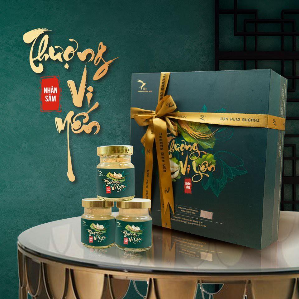 Tổ Yến Chưng Sẵn CICI THƯỢNG ĐỈNH YẾN Thượng Vy Yến Đông Trùng Hạ Thảo, Nhân Sâm Tăng Cường Miễn Dịch Hộp 1 Hũ x 70ml