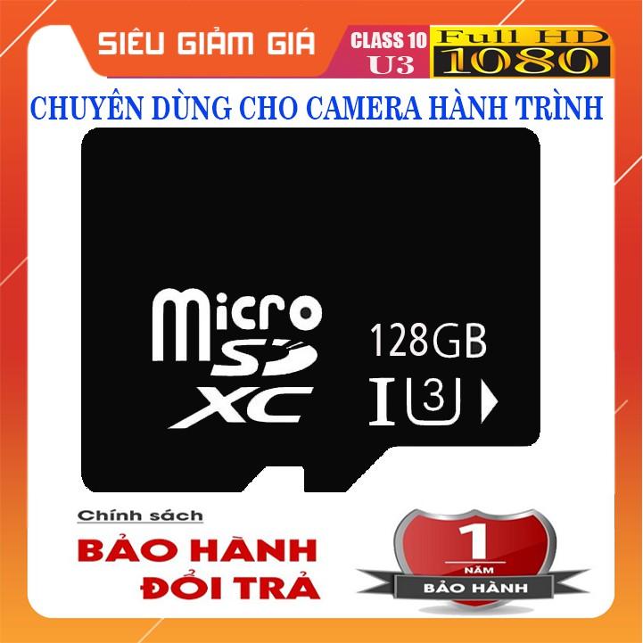 Thẻ nhớ Micro SD 128G / 64G / 32G - Class 10 - U3 - Chuyên Camera Hành Trình