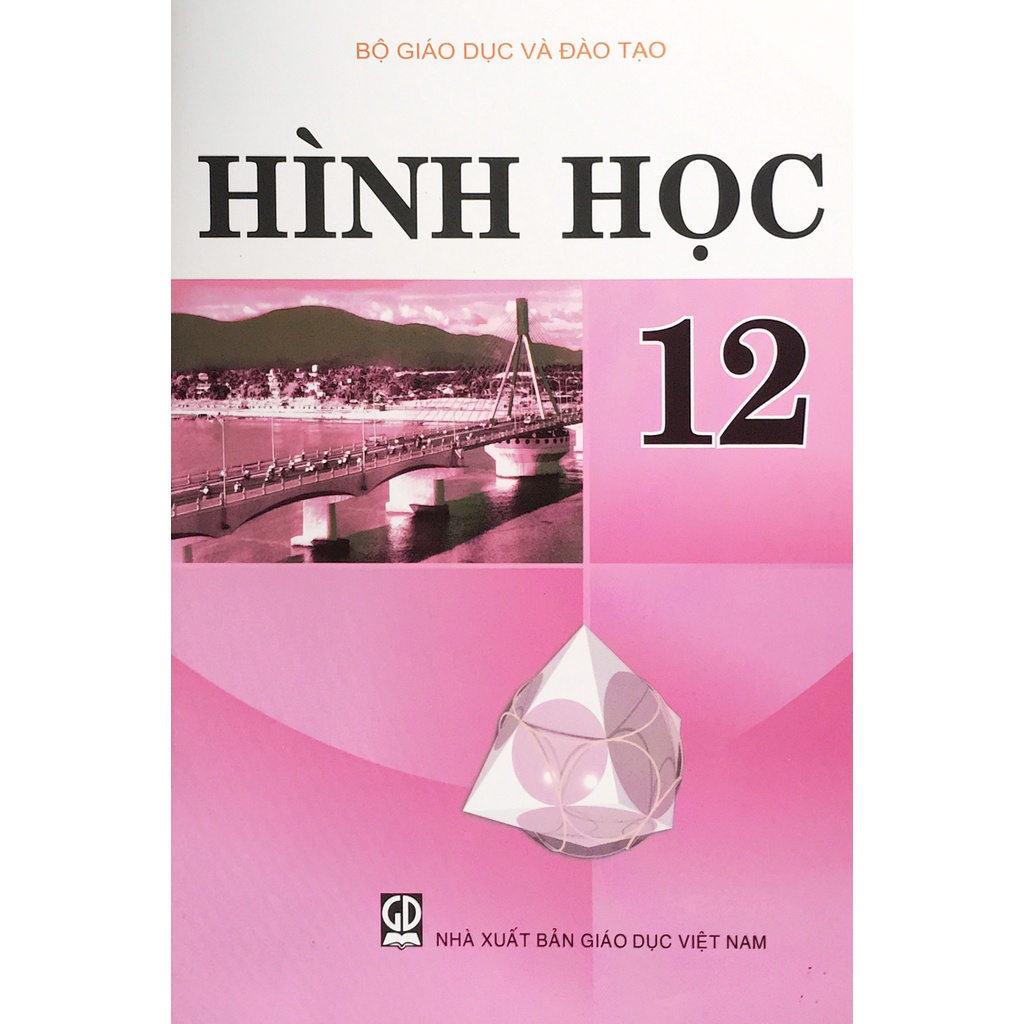 Sách - Hình học 12 và 2 tập giấy kiểm tra kẻ ngang (6 tờ đôi)