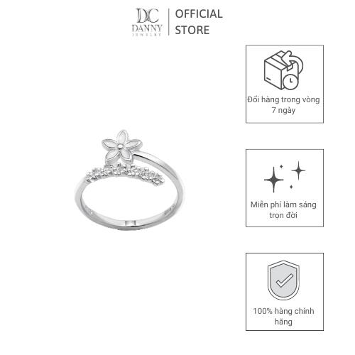 Nhẫn Nữ Danny Jewelry Bạc 925 Xi Rhodium NY161