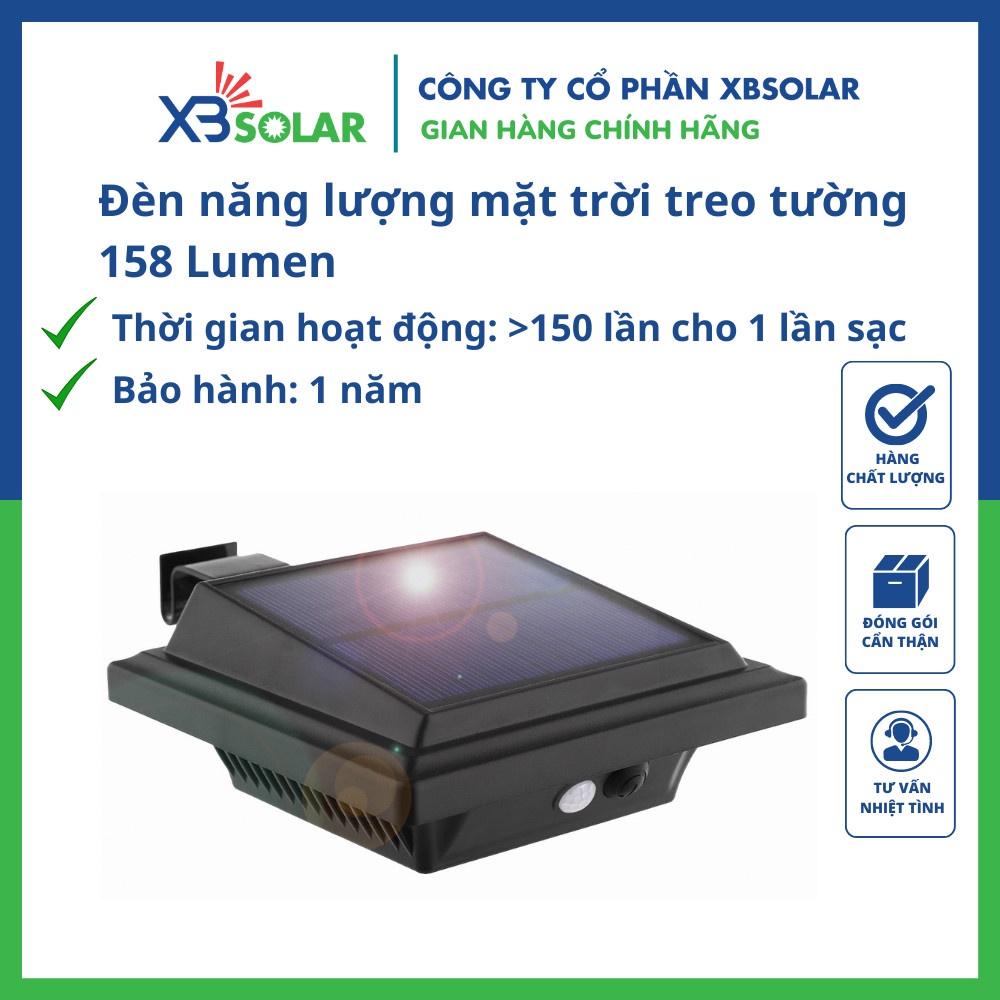 Đèn năng lượng mặt trời treo tường 158 Lumen 001C cảm biến CDR và 001G cảm biến tia hồng ngoại