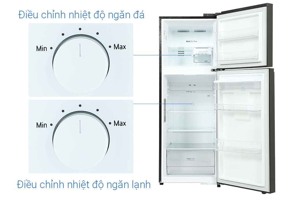 Tủ lạnh LG Inverter 314 Lít GN-D312BL - Hàng chính hãng - Giao HCM và 1 số tỉnh thành