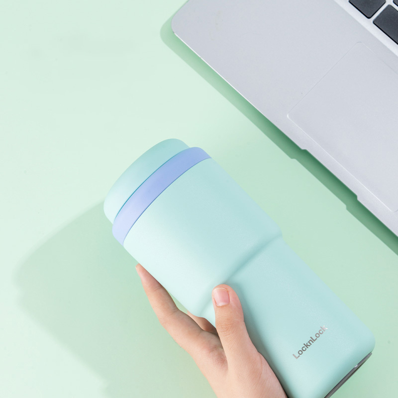 Ly giữ nhiệt LocknLock 480ml Daily Macaron Tumbler LHC3292 - Hàng chính hãng thép không gỉ 316L - JoyMall