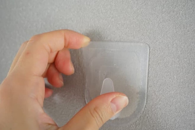 Set 04 móc dính + tuýp keo dán Kokubo Hook size S - Hàng nội địa Nhật Bản nhập khẩu chính hãng