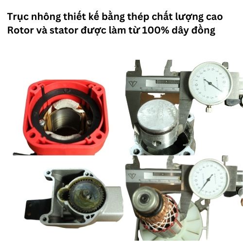 Máy đục 17mm Drama 8035 Piston 35mm_Hàng chính hãng